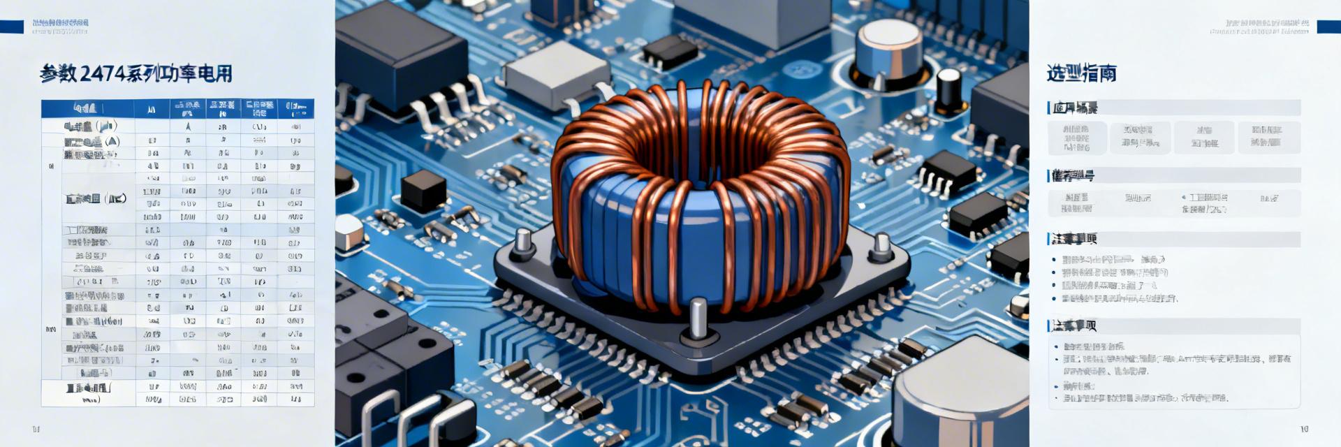 Ultimate Selection Table for 2474 Series Power Inductors: Comparison of 5 Core Parameters and Guide to Avoiding Pitfalls