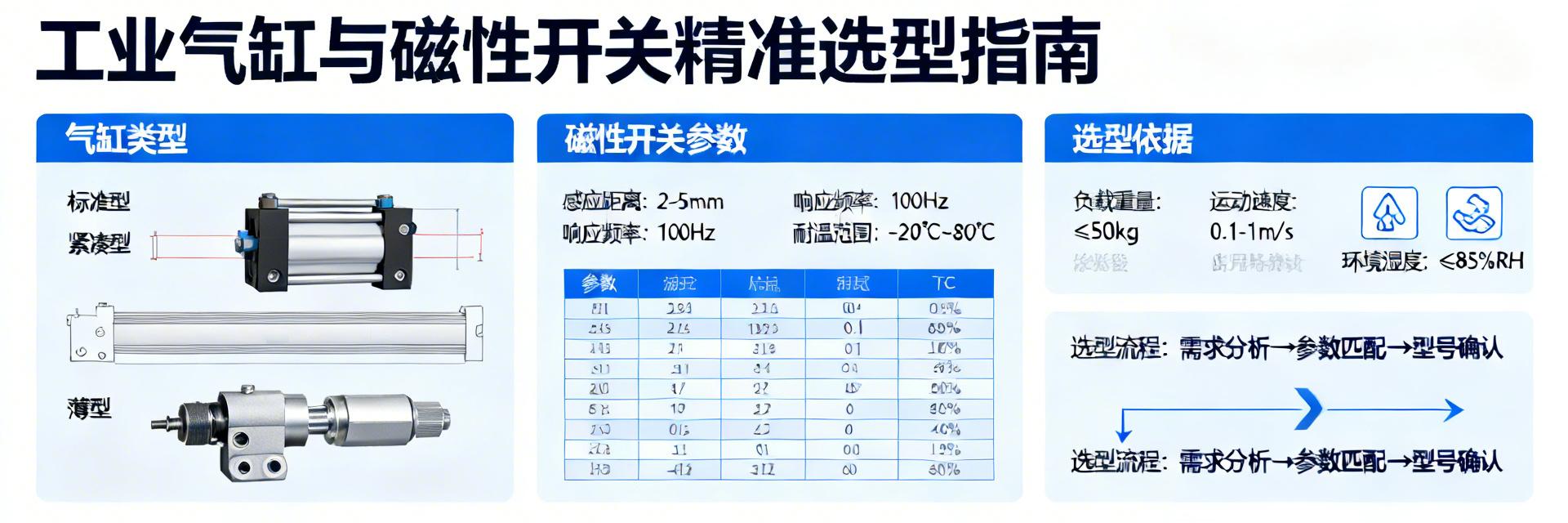 How to Choose the Best Magnetic Switch for Your Cylinder? A 3-Step Selection Guide to Avoid Pitfalls Starting from D-97L