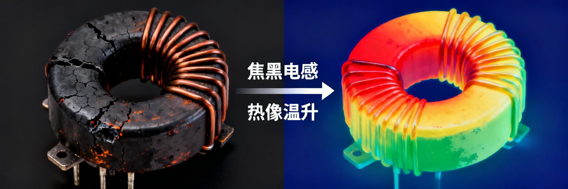 Domestic 120µH Inductor Failure Scene: Three Actual Measurement Comparisons of CTM2474F-120L Temperature Rise and Saturation Current