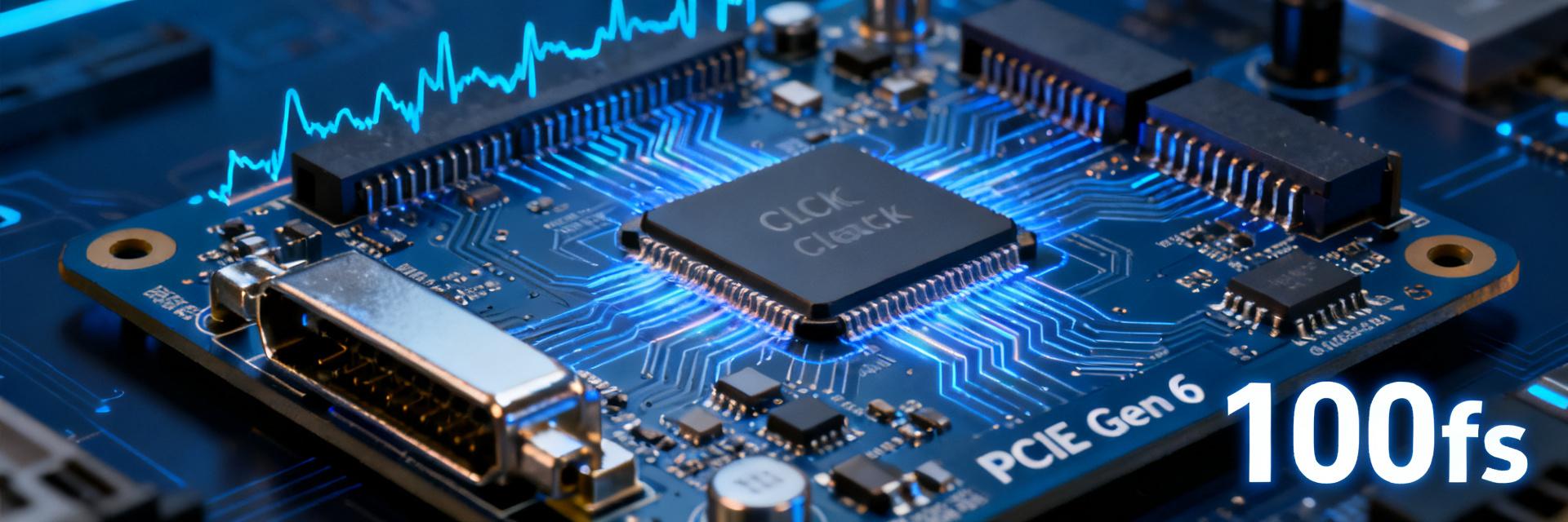 ZL30291BLDF1技术白皮书：PCIe Gen 6时钟抖动<100fs的实测数据与选型要点
