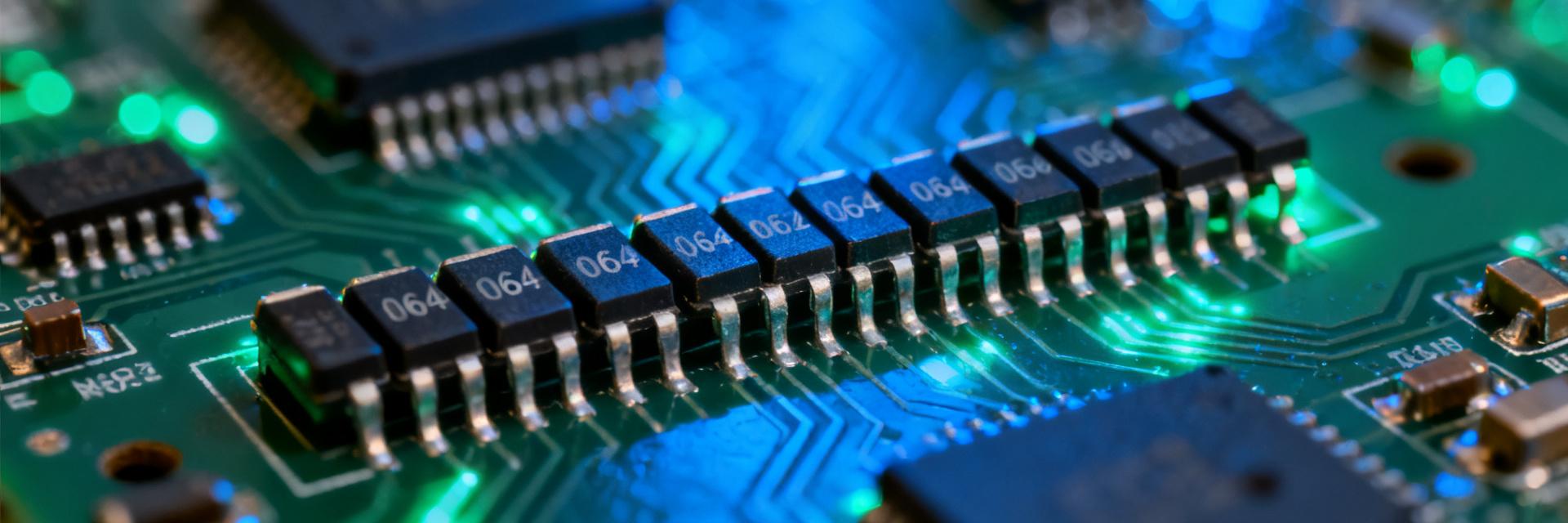 EXB-V4V151JV 0604 Package Resistor Array Appearance and Internal Electrode Structure Diagram