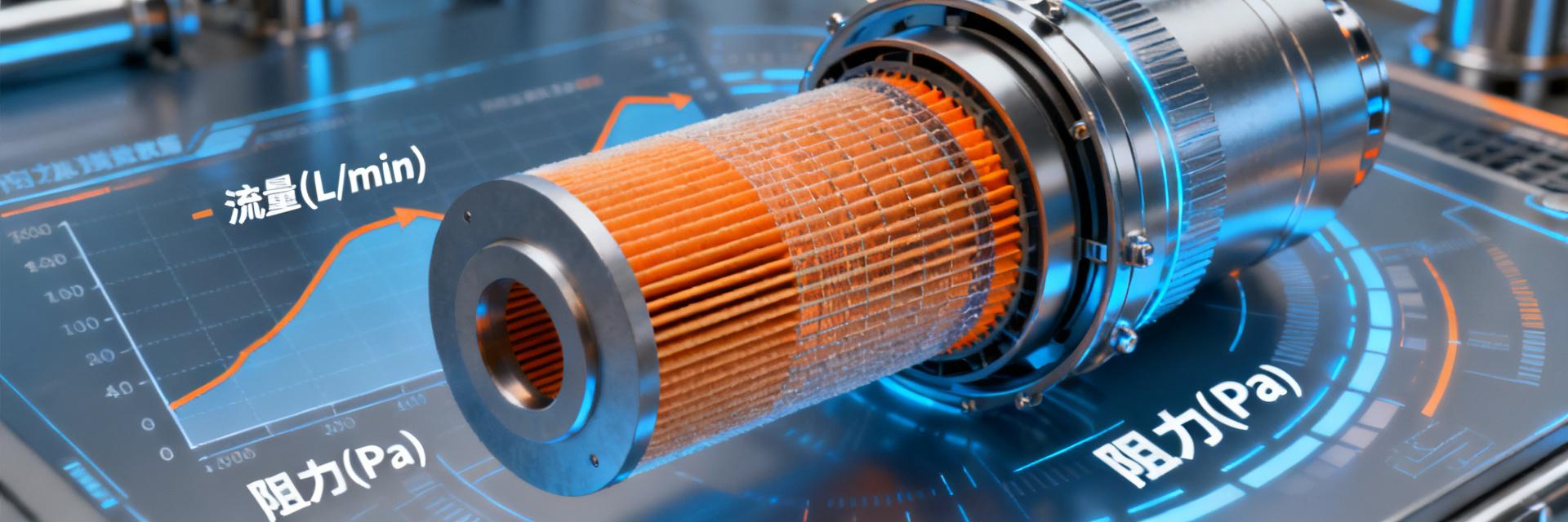 2474-143L Air Filter Technical Specification Full Explanation: Three-dimensional Data Manual of Flow/Resistance/Efficiency